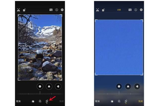延津苹果手机维修分享iPhone手机如何使用裁剪功能隐藏照片 